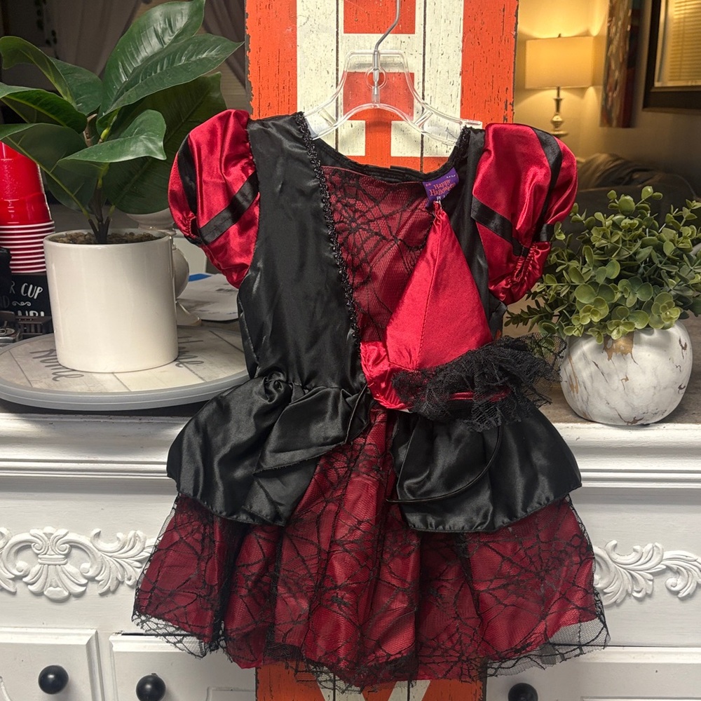 The Children's Place Red and Black Witch Costume